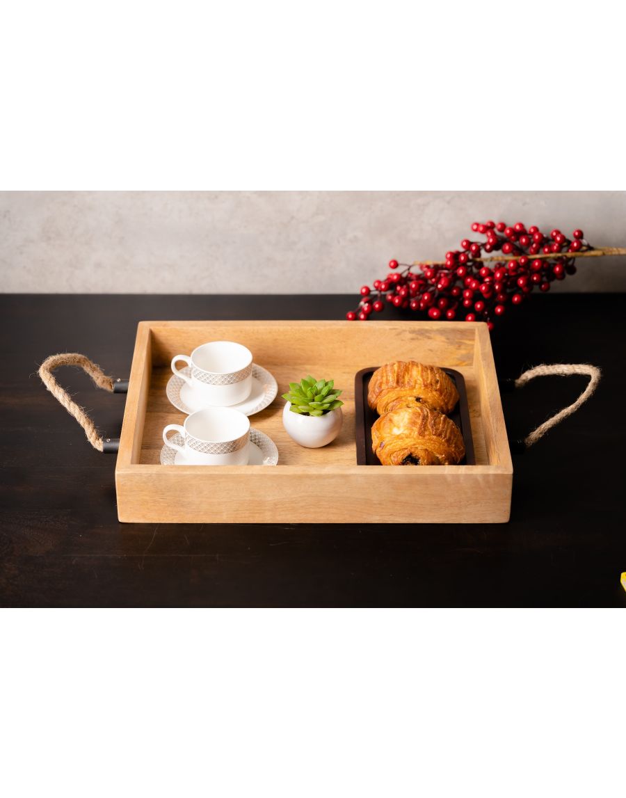 Sg Home Flex Wood Tray