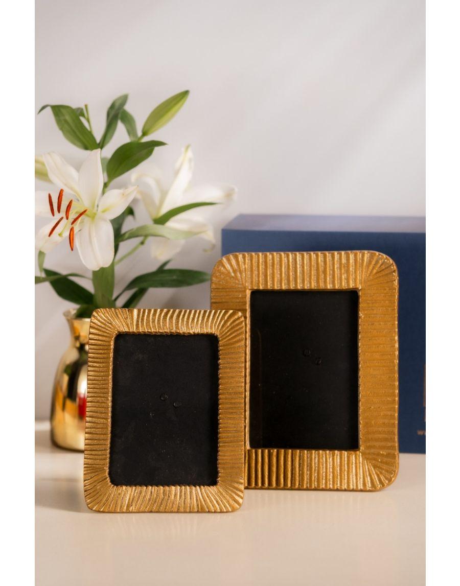 Sg Home Fluted Blush Gold Frame (Small)