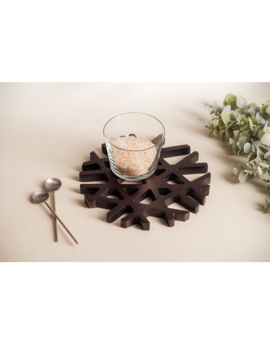 Sg Home Geometric Round Trivet (Set Of 02)