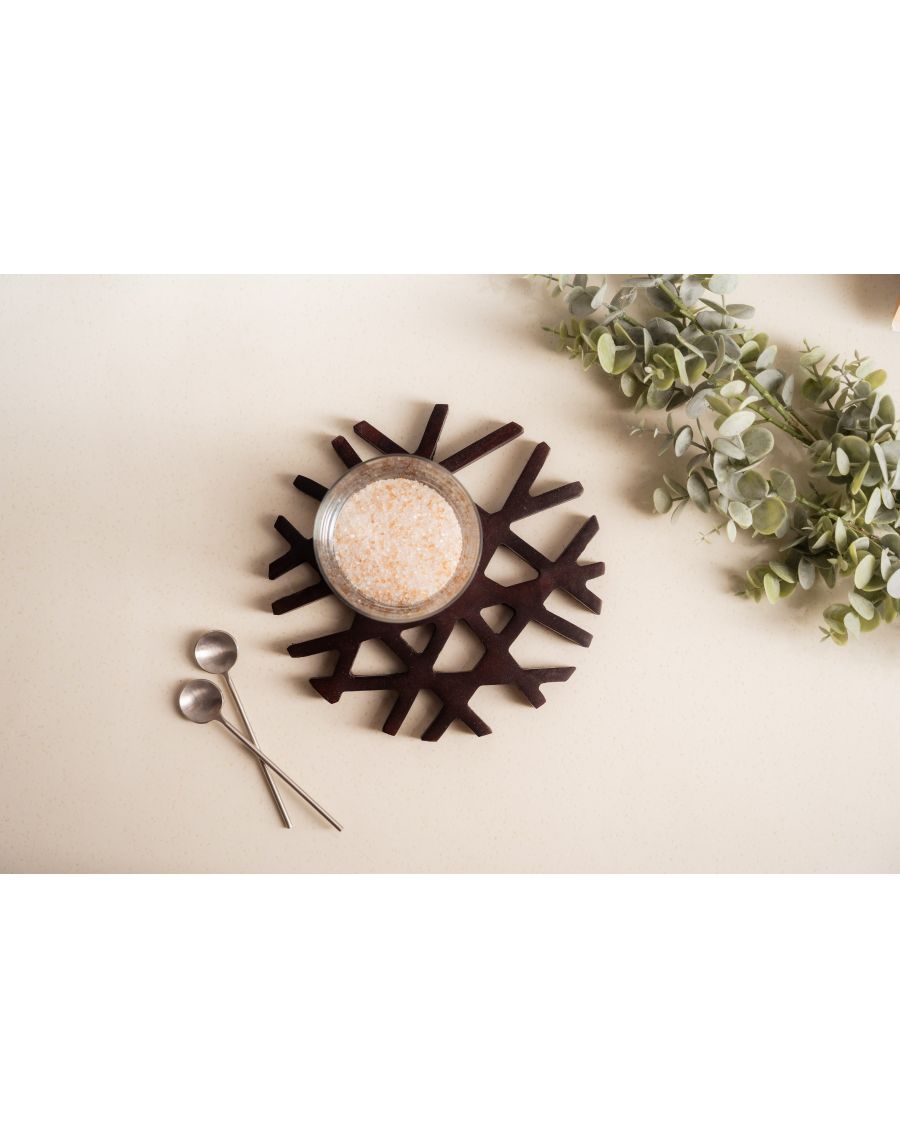 Sg Home Geometric Round Trivet (Set Of 02)