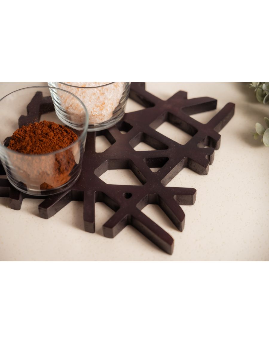 Sg Home Geometric Square Trivet (Set Of 02)