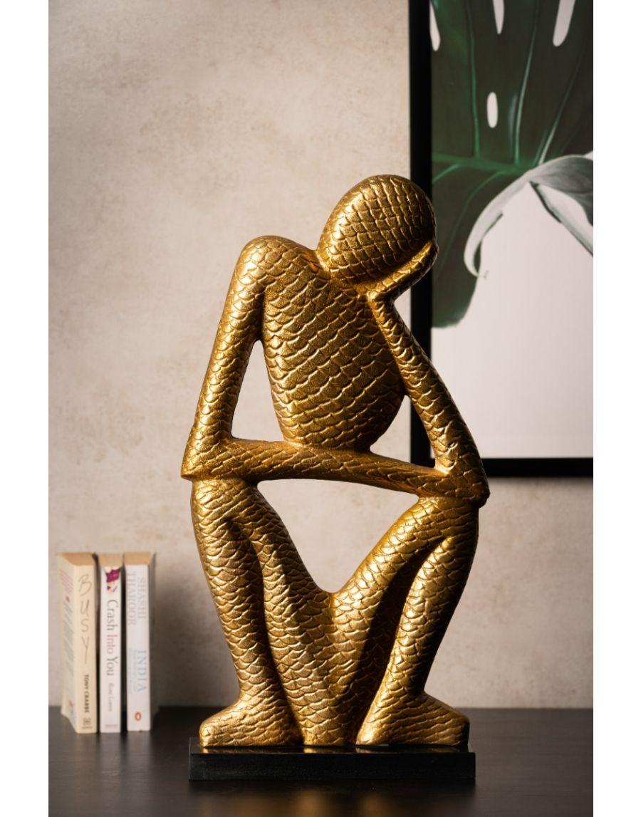 Sg Home In Deep Thought Sculpture