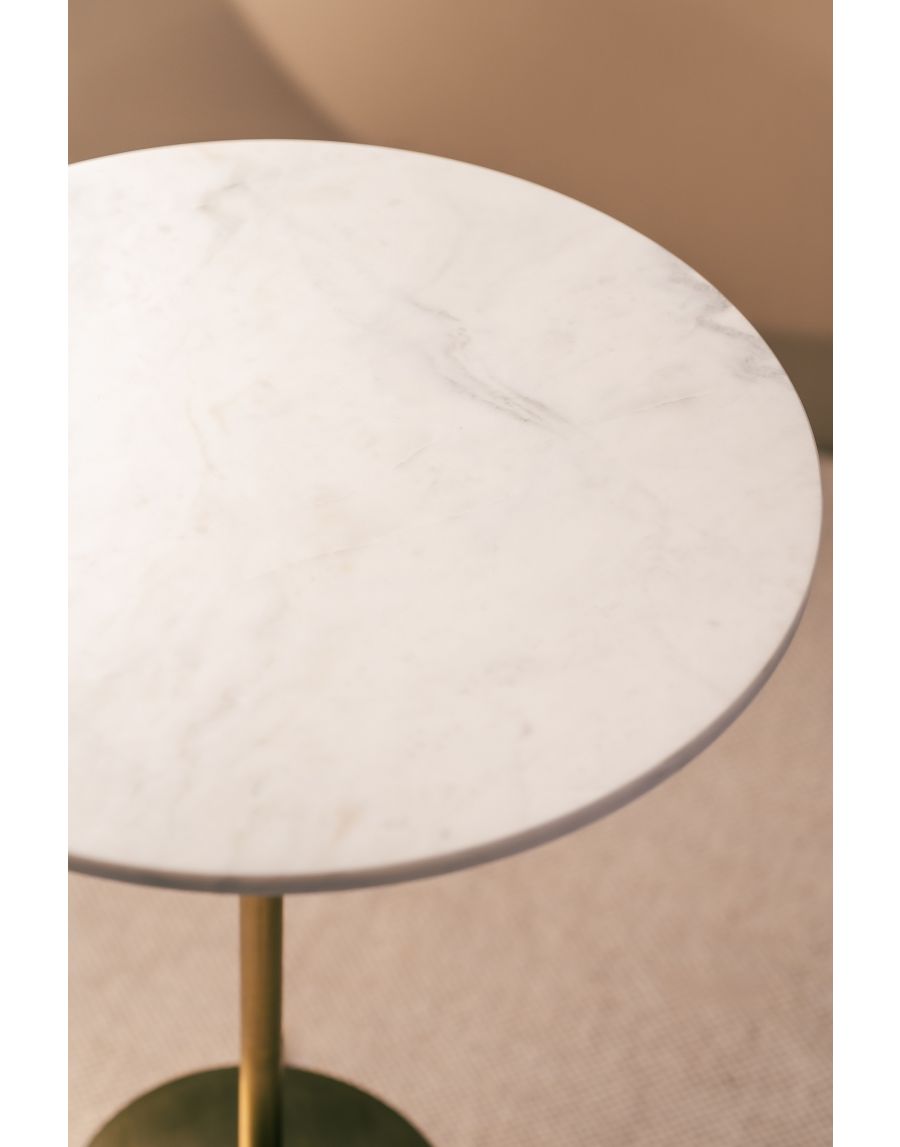Sg Home Kairos Side Table - Marble Top