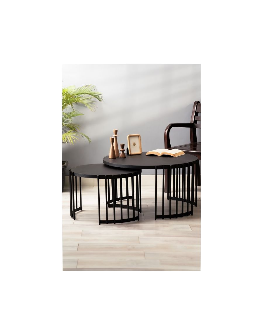 Sg Home Kaizen Nested Side Table - Set Of 02