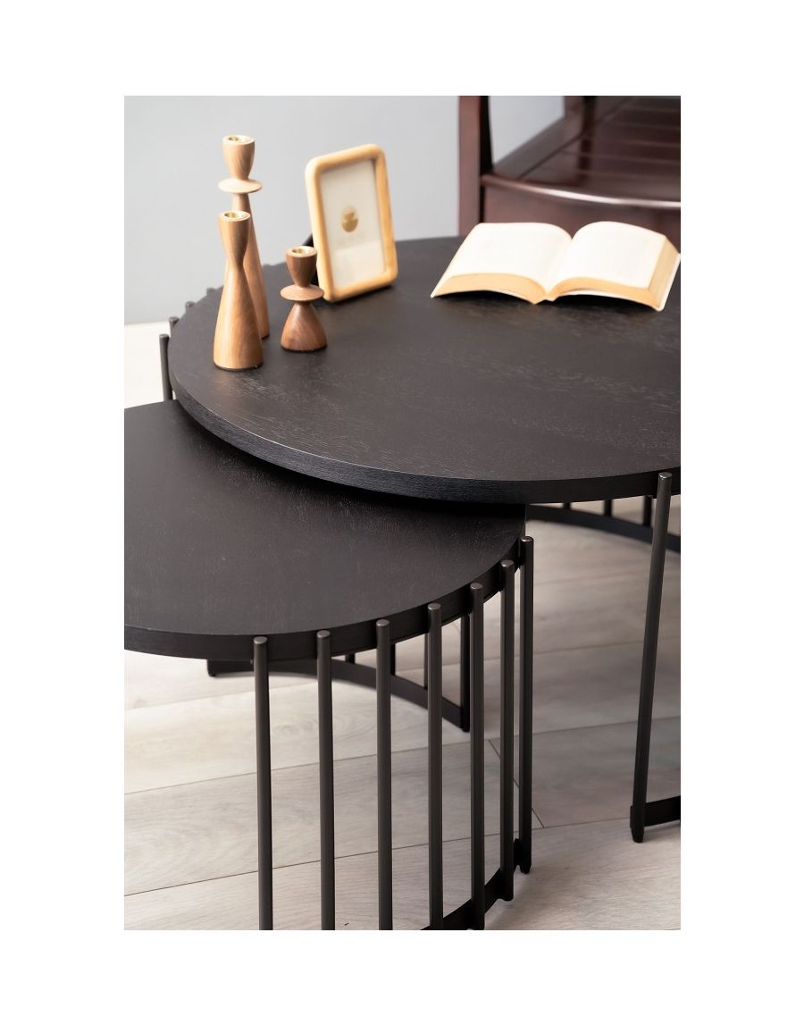 Sg Home Kaizen Nested Side Table - Set Of 02