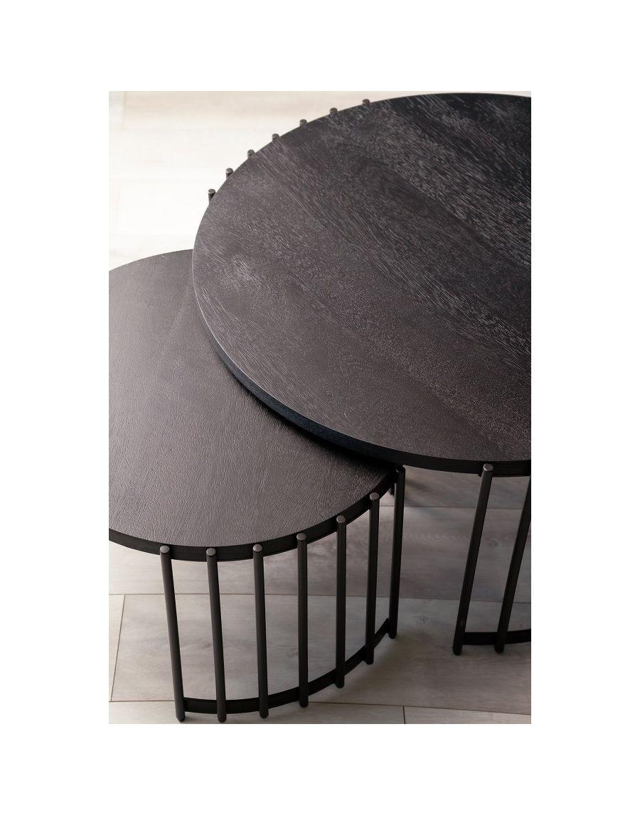 Sg Home Kaizen Nested Side Table - Set Of 02