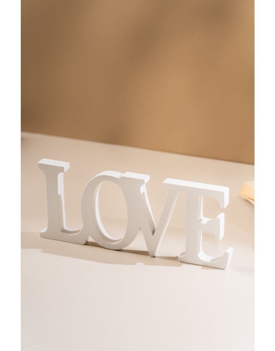 Sg Home Love Wooden Cutwork Decor