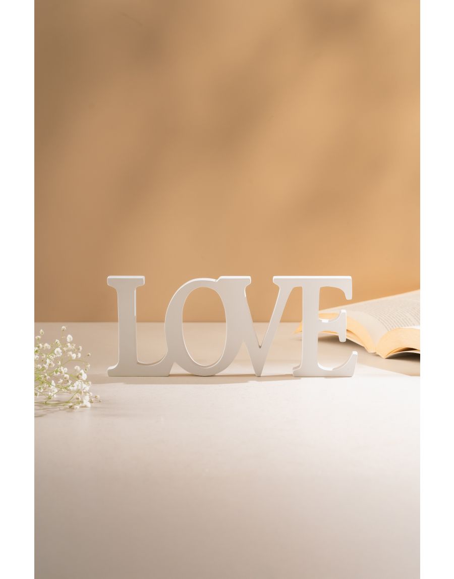 Sg Home Love Wooden Cutwork Decor