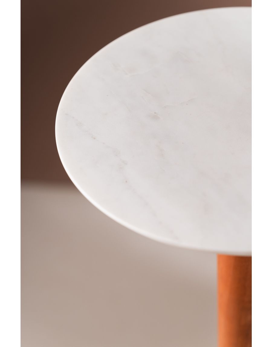 Sg Home Lumin White Drink Table