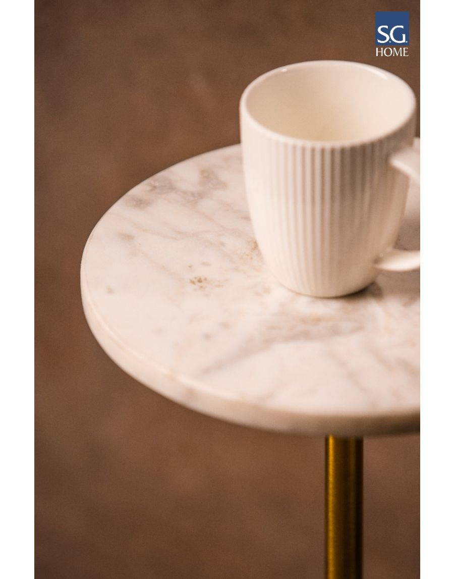 Sg Home Marble Top Drink Table