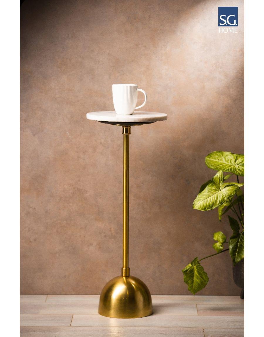 sg home Marble Top Drink Table