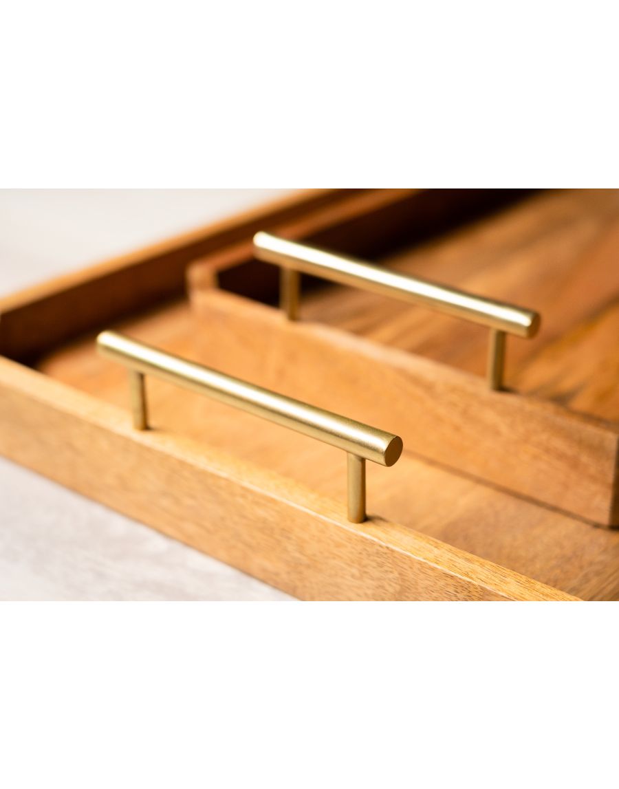 Sg Home Matt Wood Tray