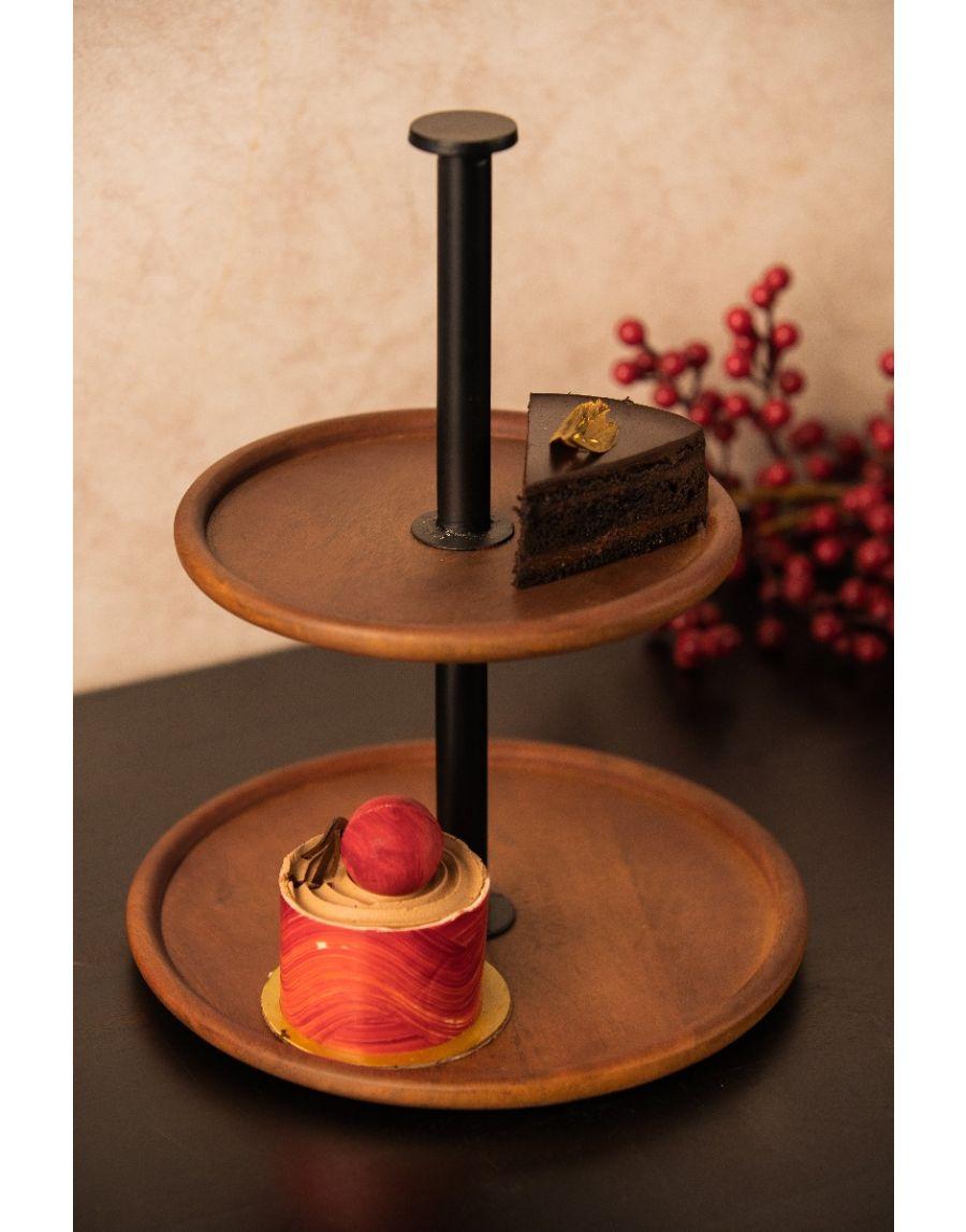 sg home Mid Century Hi Tea Stand