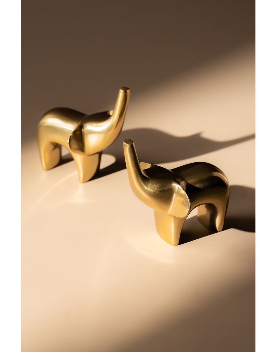 Sg Home Mini Elephants Accent Small Size (Set Of 2 )