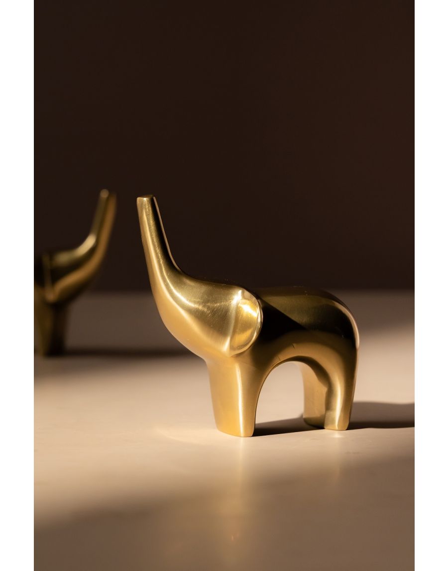 Sg Home Mini Elephants Accent Small Size (Set Of 2 )