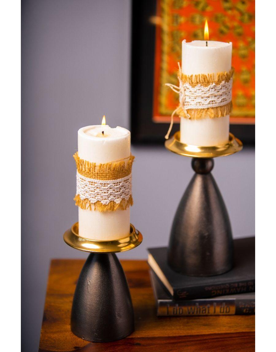 Sg Home Nordic Candle Holder (Set Of 2)