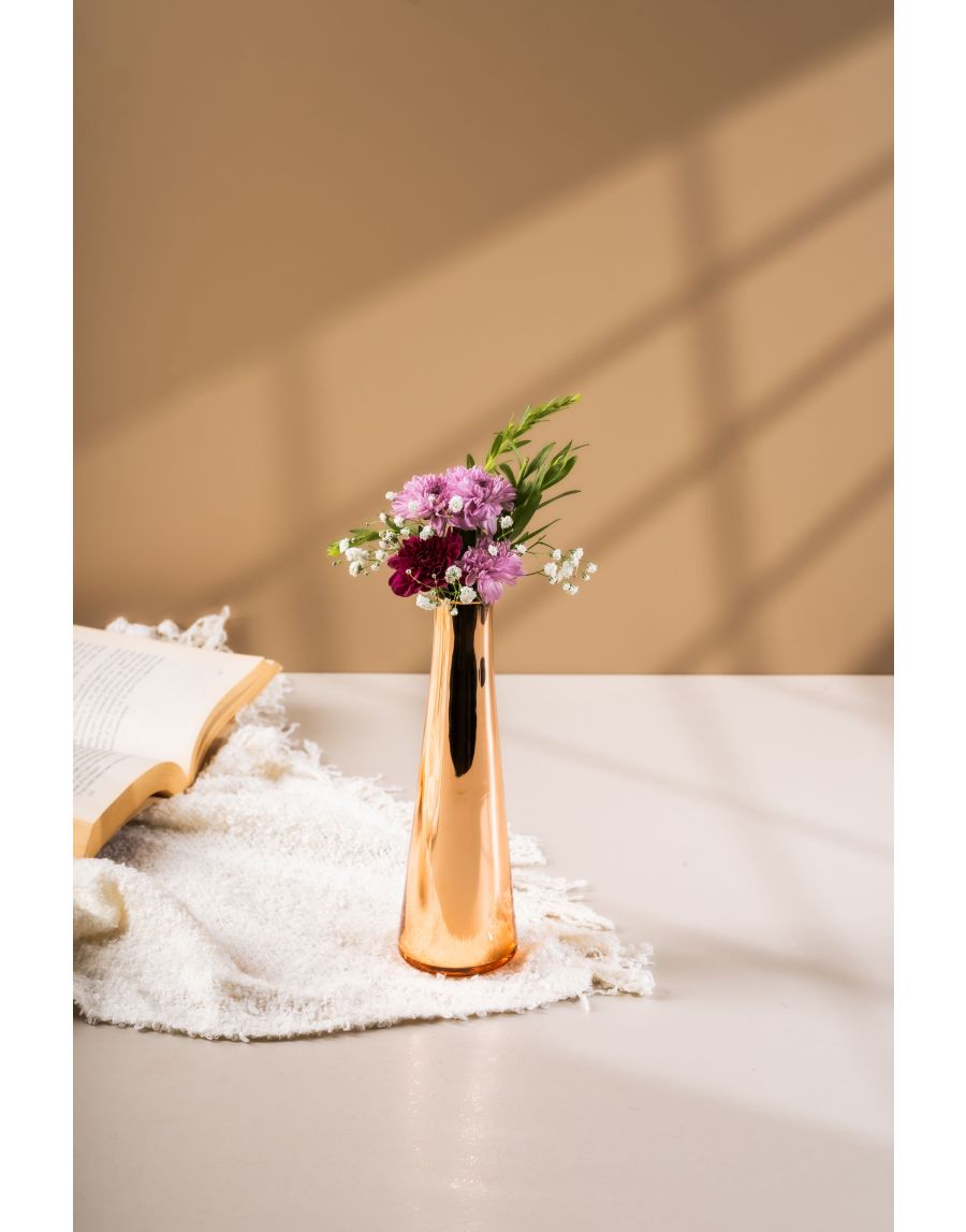 sg home Nova Rose Gold Vase