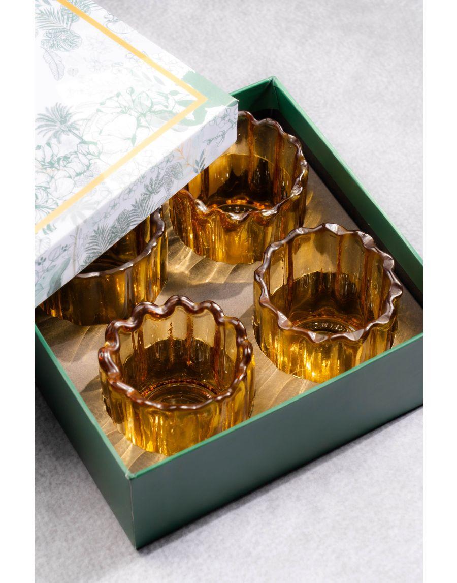 Sg Home Peela Votive Gift Box (Set Of 4)
