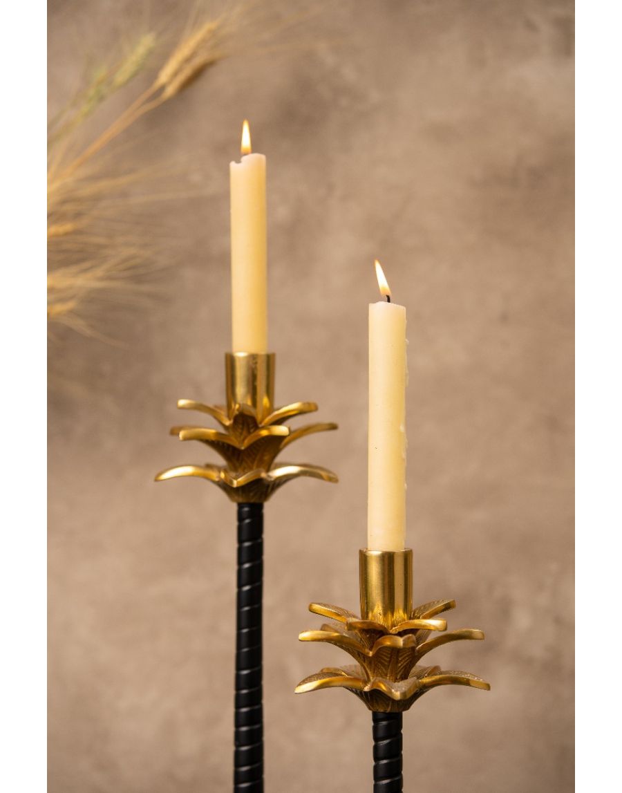 Sg Home Pineapple Candle Holder (Set Of 2)