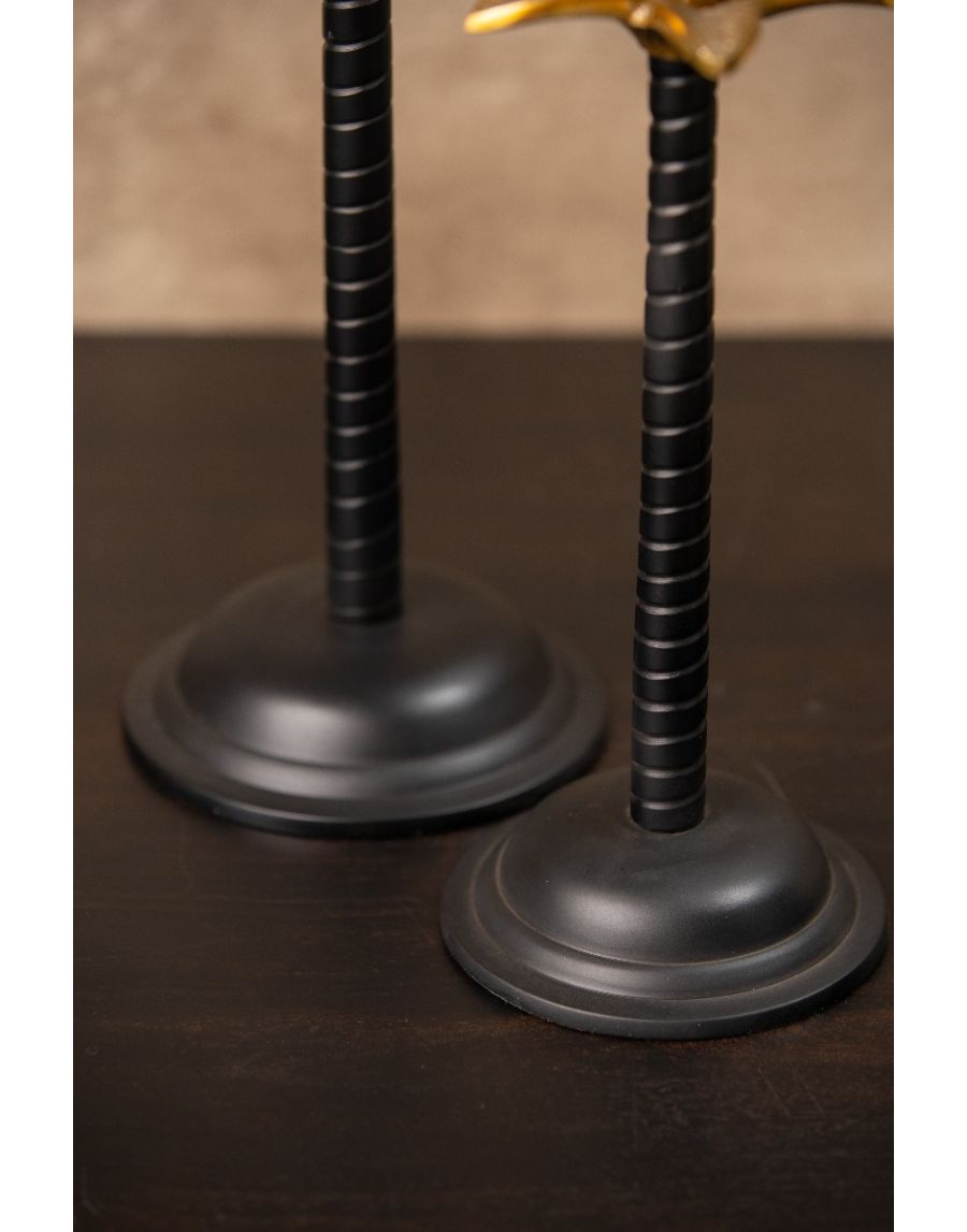 Sg Home Pineapple Candle Holder (Set Of 2)