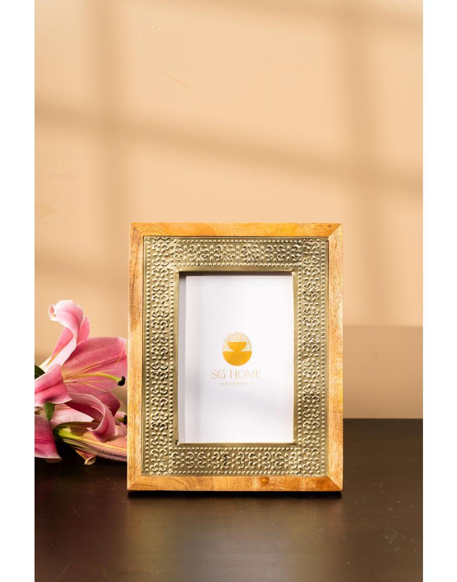 sg home Plated Perfection Photo Frame (L)