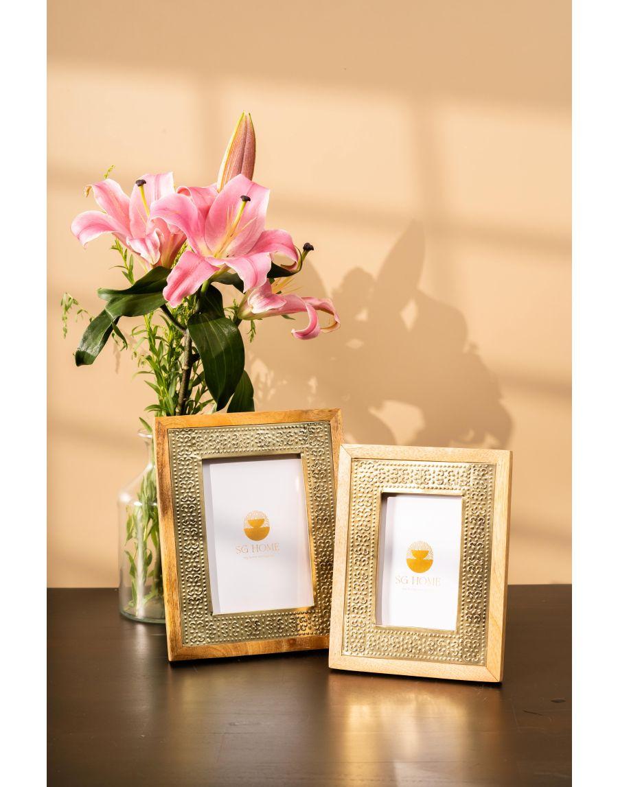 Sg Home Plated Perfection Photo Frame (S)