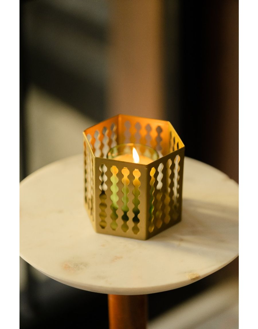 Sg Home Reflection Candle Holder (Set Of 2)