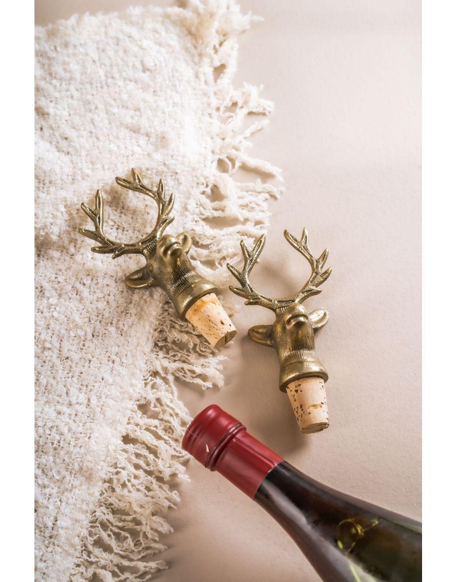 sg home Reindeer Bottle Stopper Box (Set of 2)