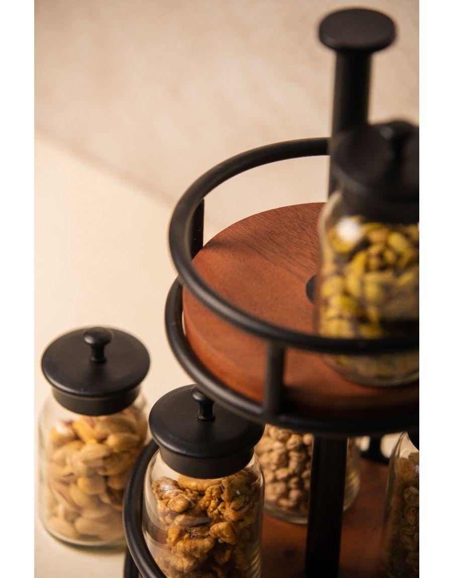 Sg Home Rotary 7 Jar Spice Rack