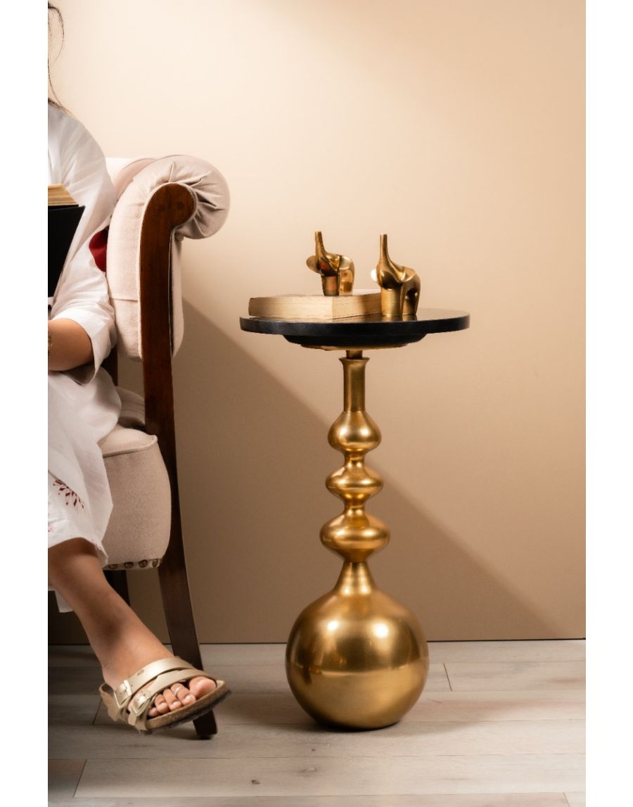 sg home Royal Granite Accent Table