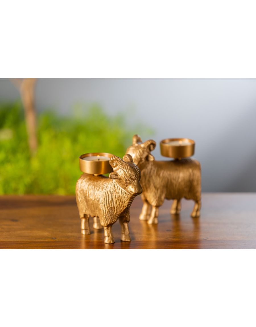 sg home Sheep Tea Light Holder