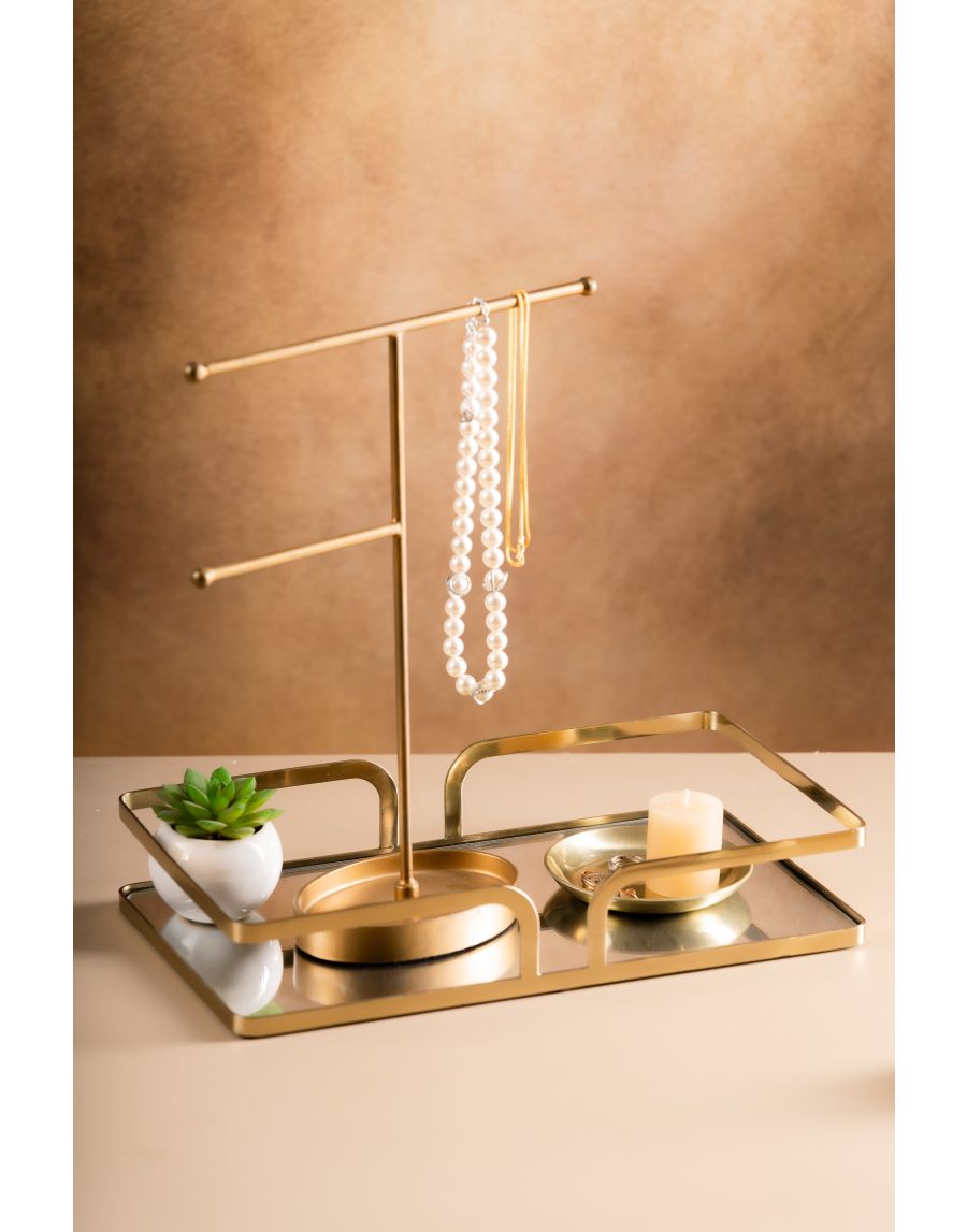 Sg Home Shimmering Mirror Tray