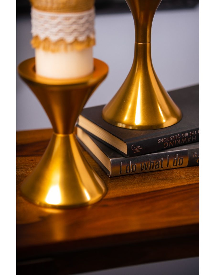 Sg Home Sierra Candle Holder (Set Of 2 )