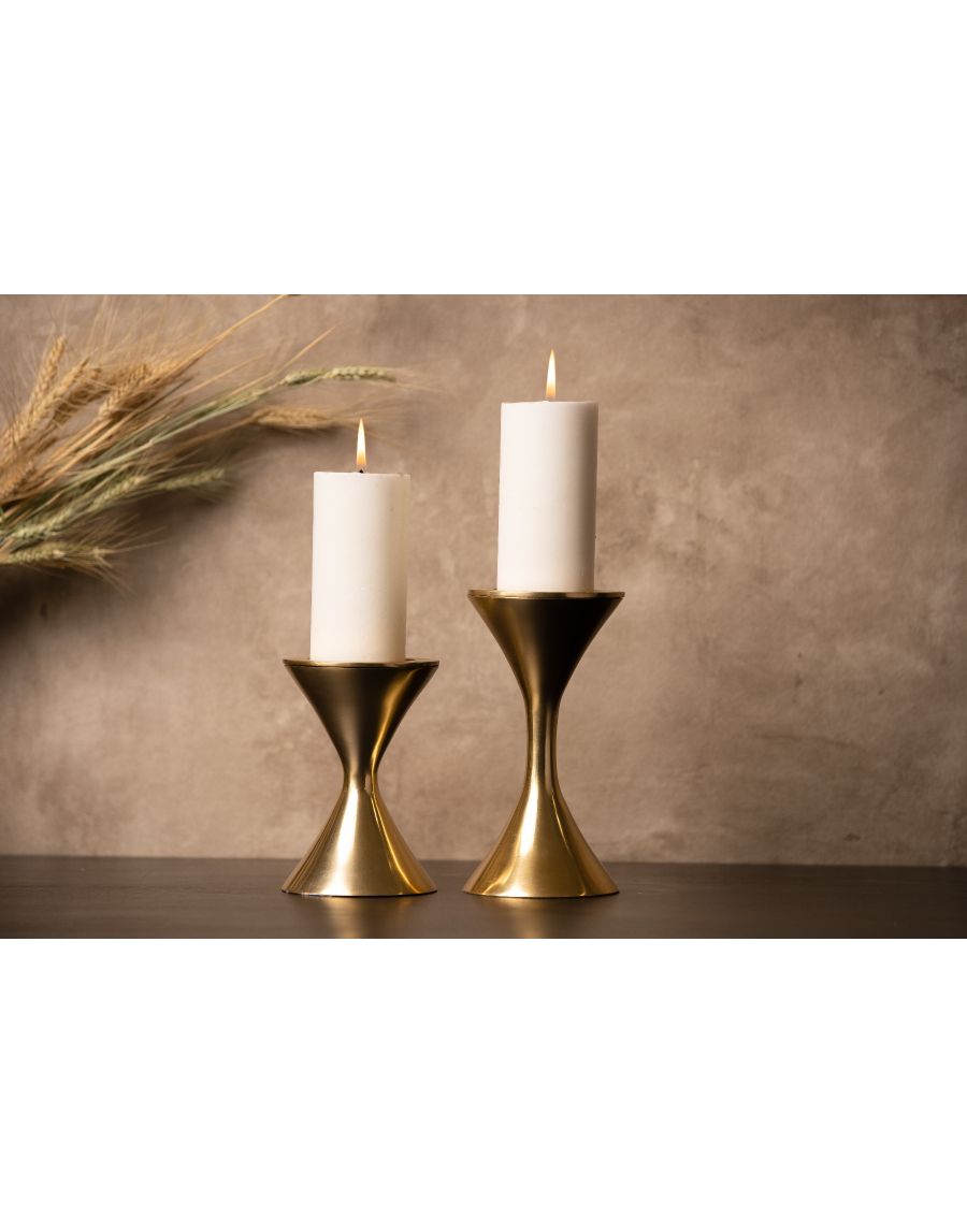 sg home Sierra Candle Holder (Set Of 2 )