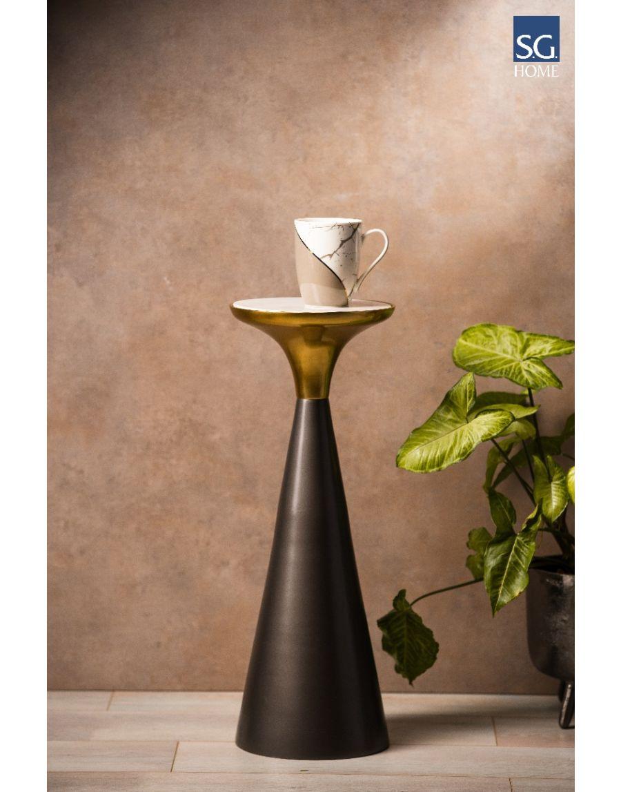 sg home Silhouette Marble Drink Table