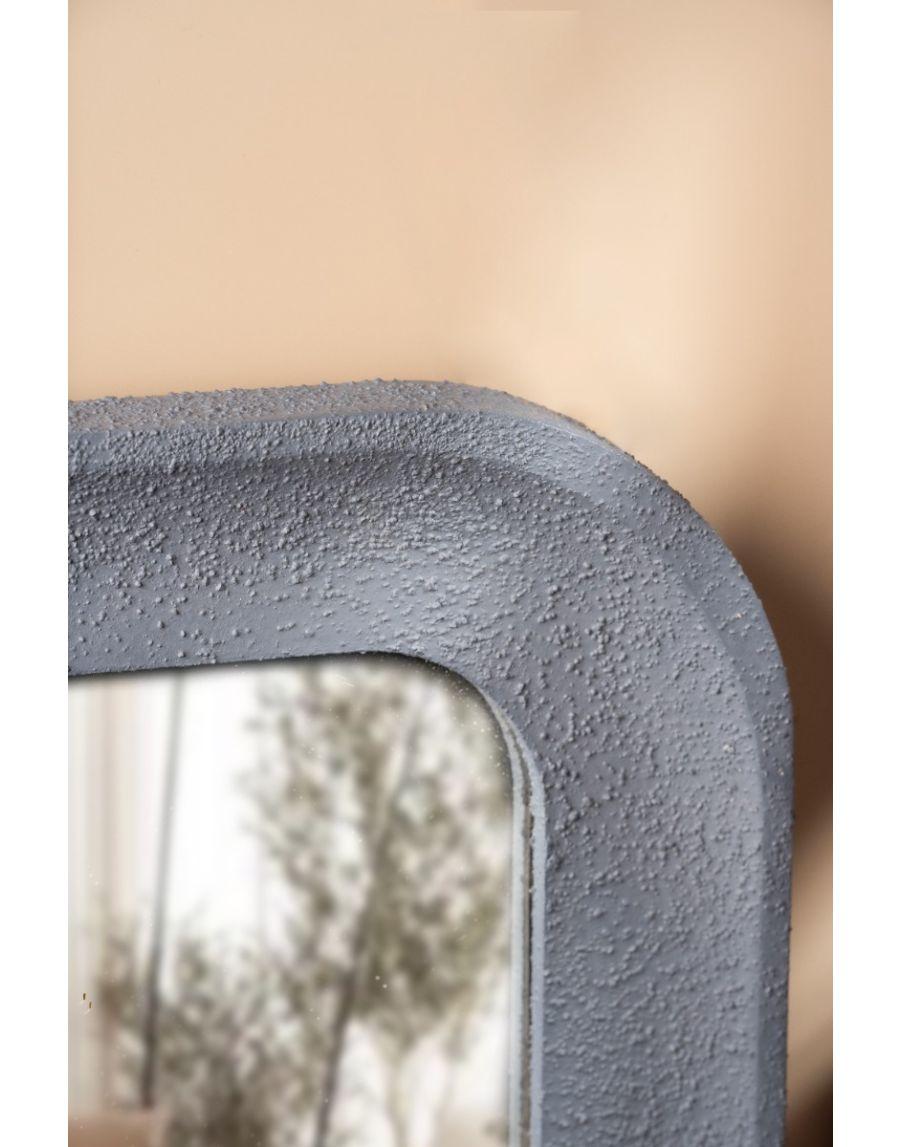 Sg Home Square Grey Rustic Mirror