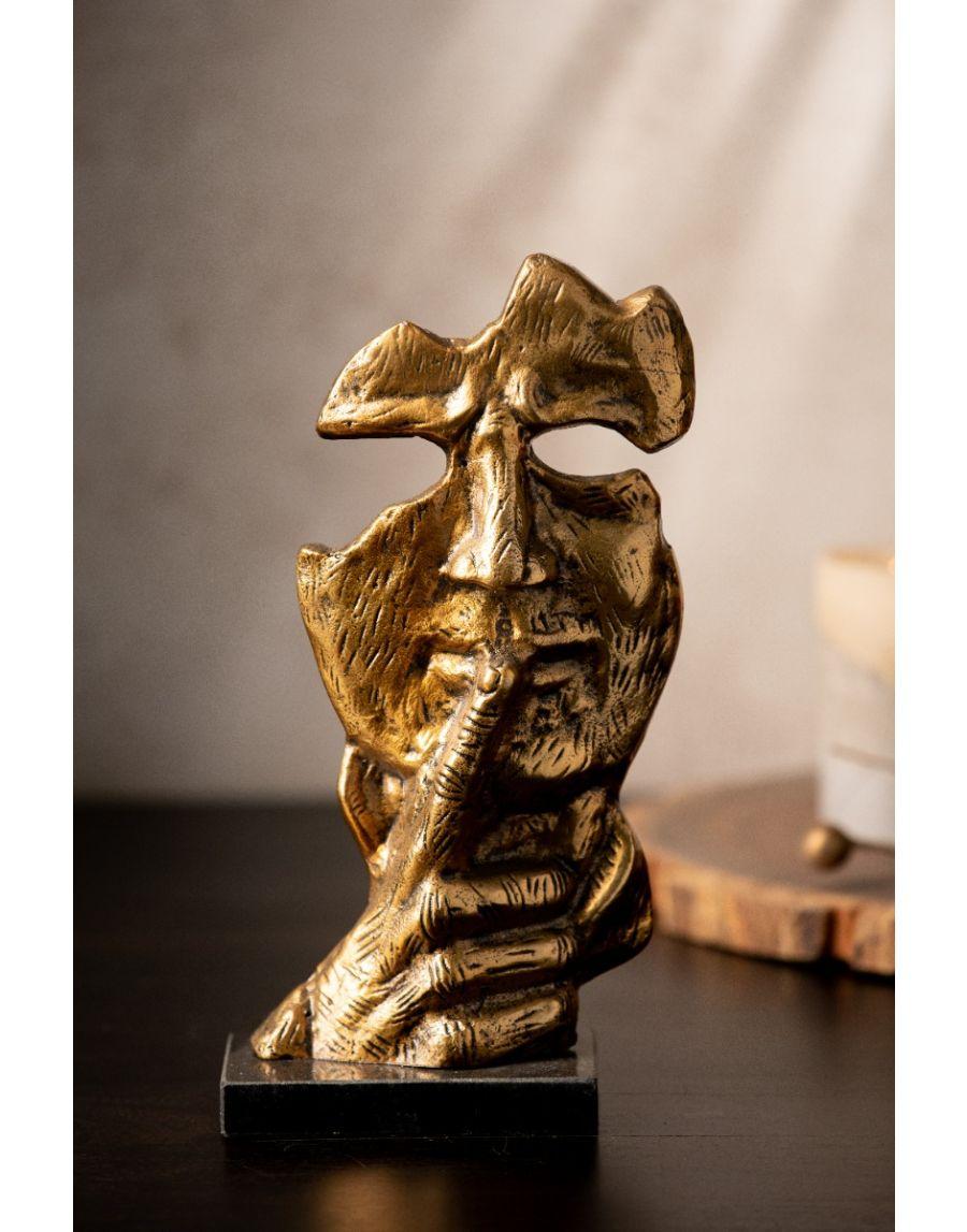 sg home Sssh Face in Antique Finish