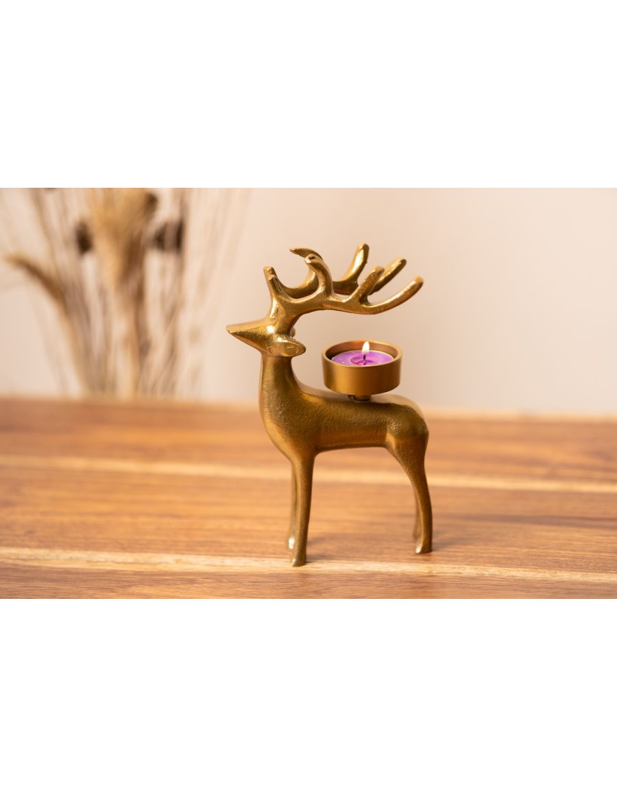 sg home Stag Tea Light Holder