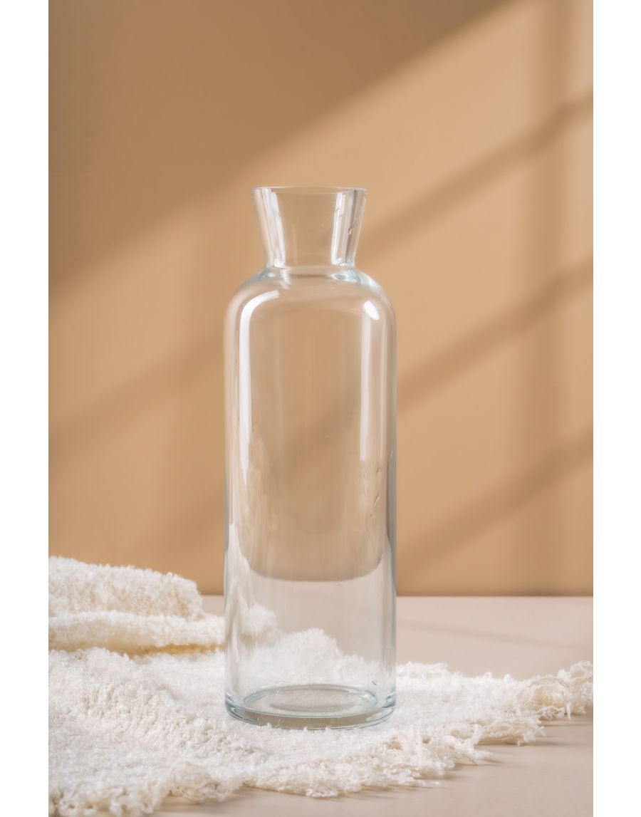 sg home Sunflower Clear Glass Vase