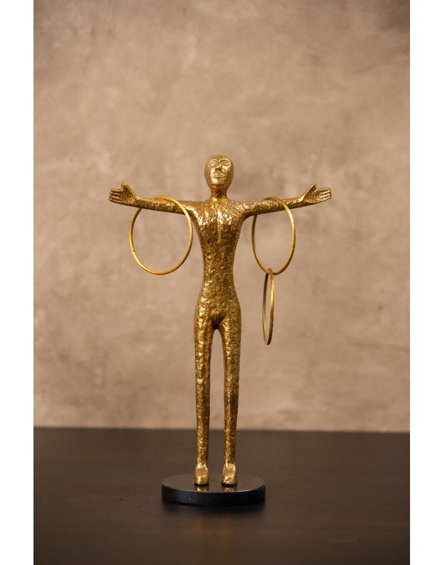 sg home Talent Human Sculpture Accent with Rings