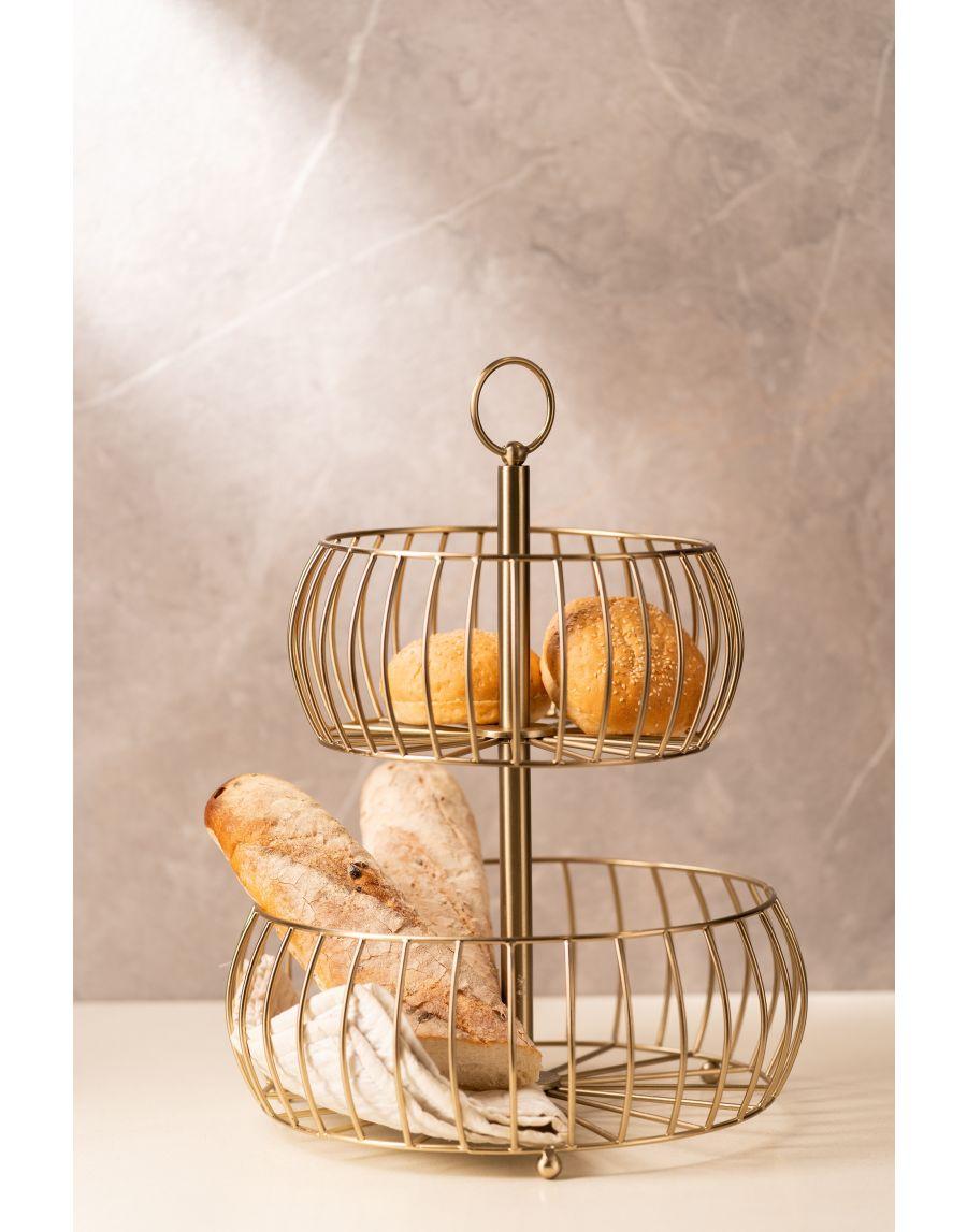 Sg Home Tiered Treasure Wired Basket