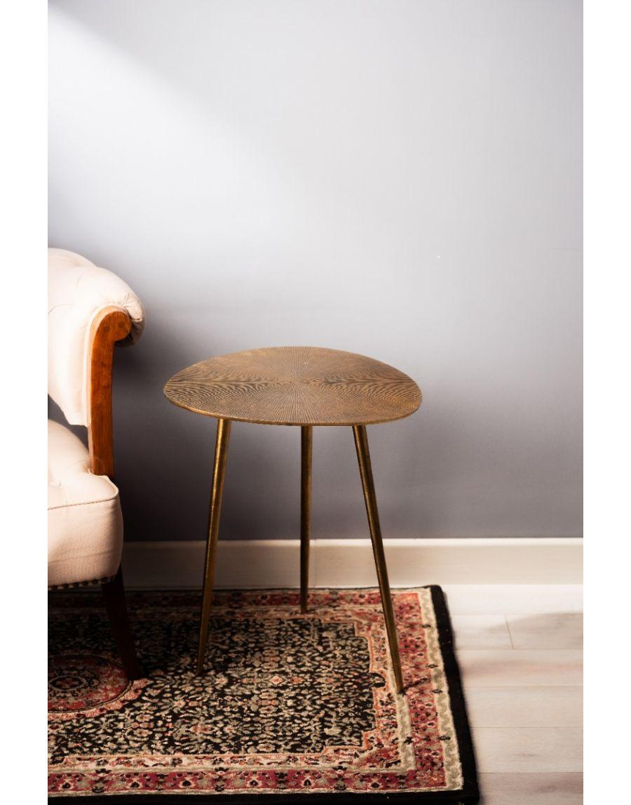 Sg Home Tripod Antique Finish Table