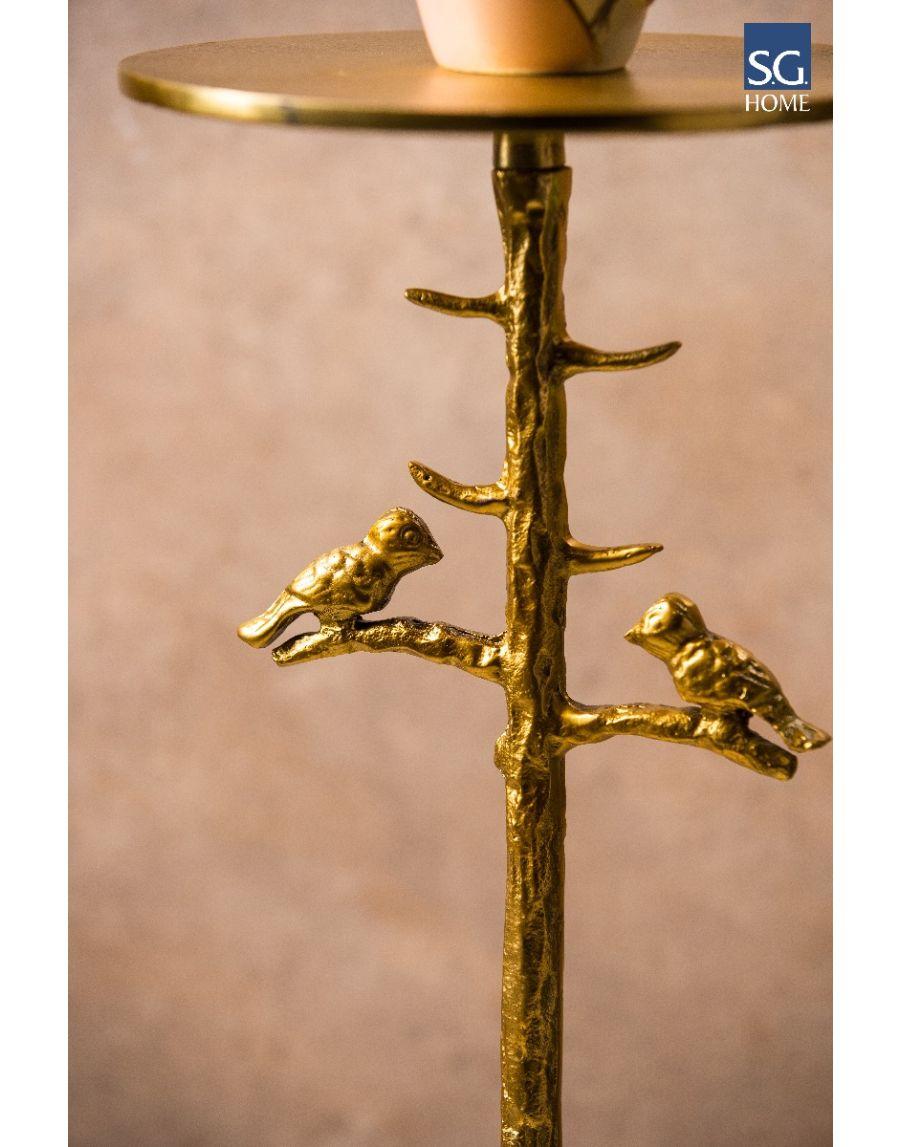 Sg Home Vintage Bird Nest Drink Table