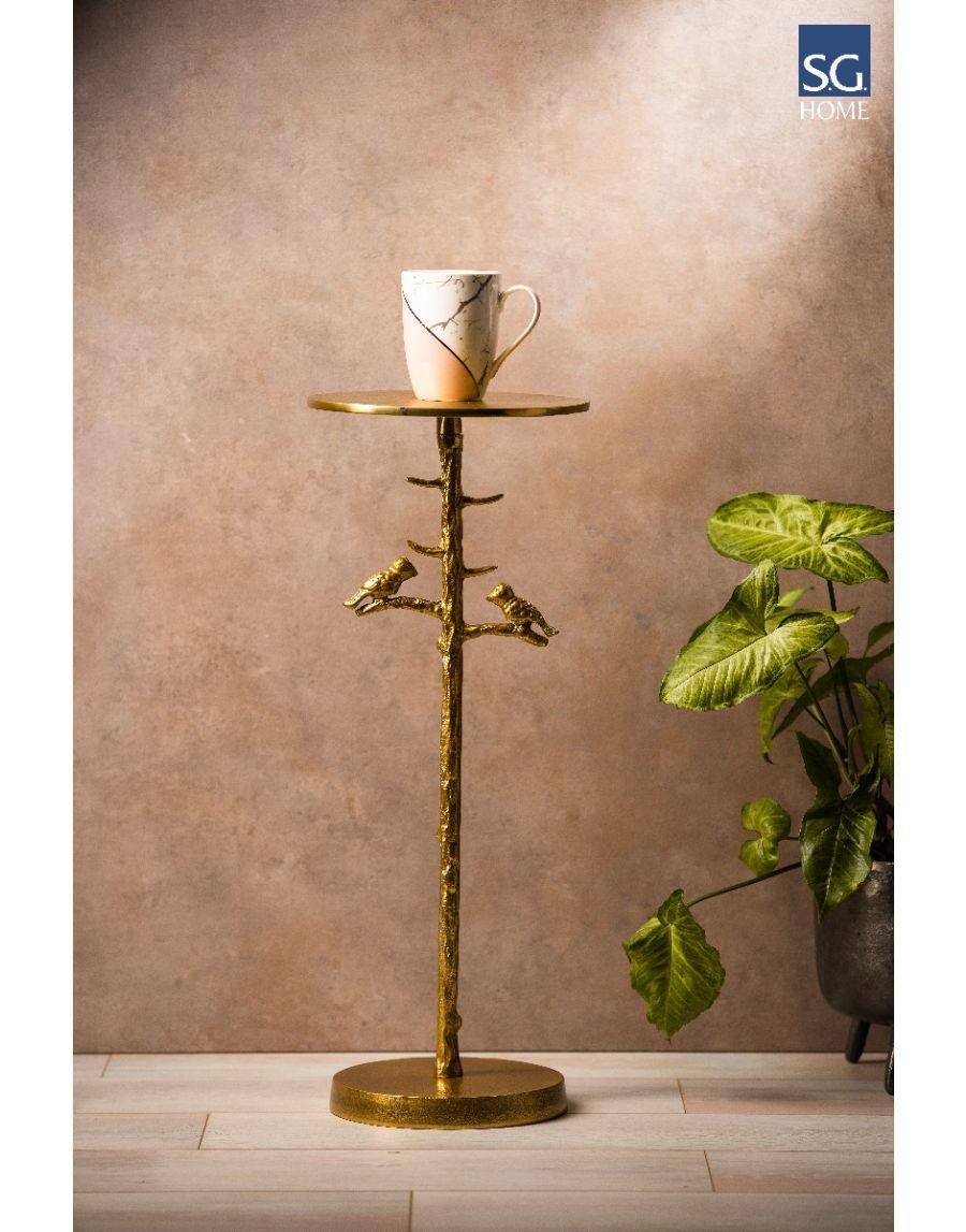 Sg Home Vintage Bird Nest Drink Table