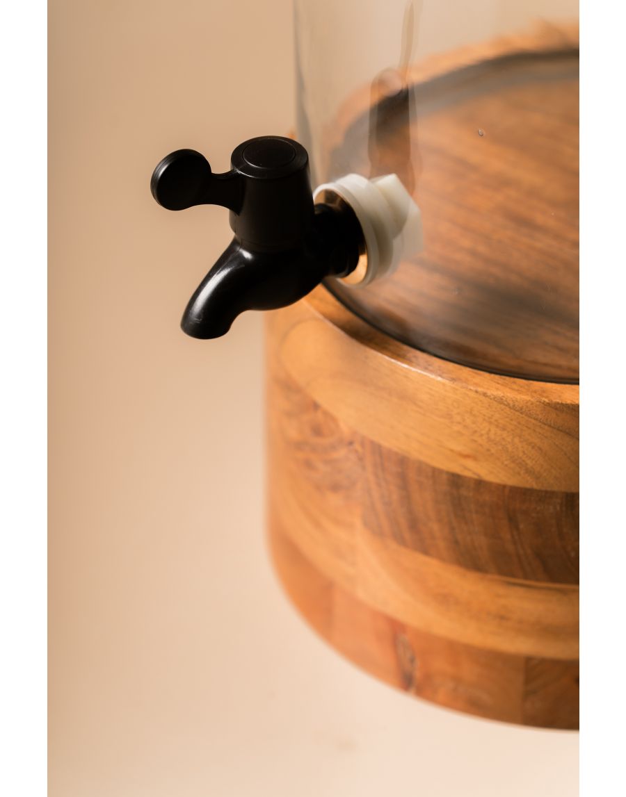Sg Home Wooden Elegance Drink Dispenser