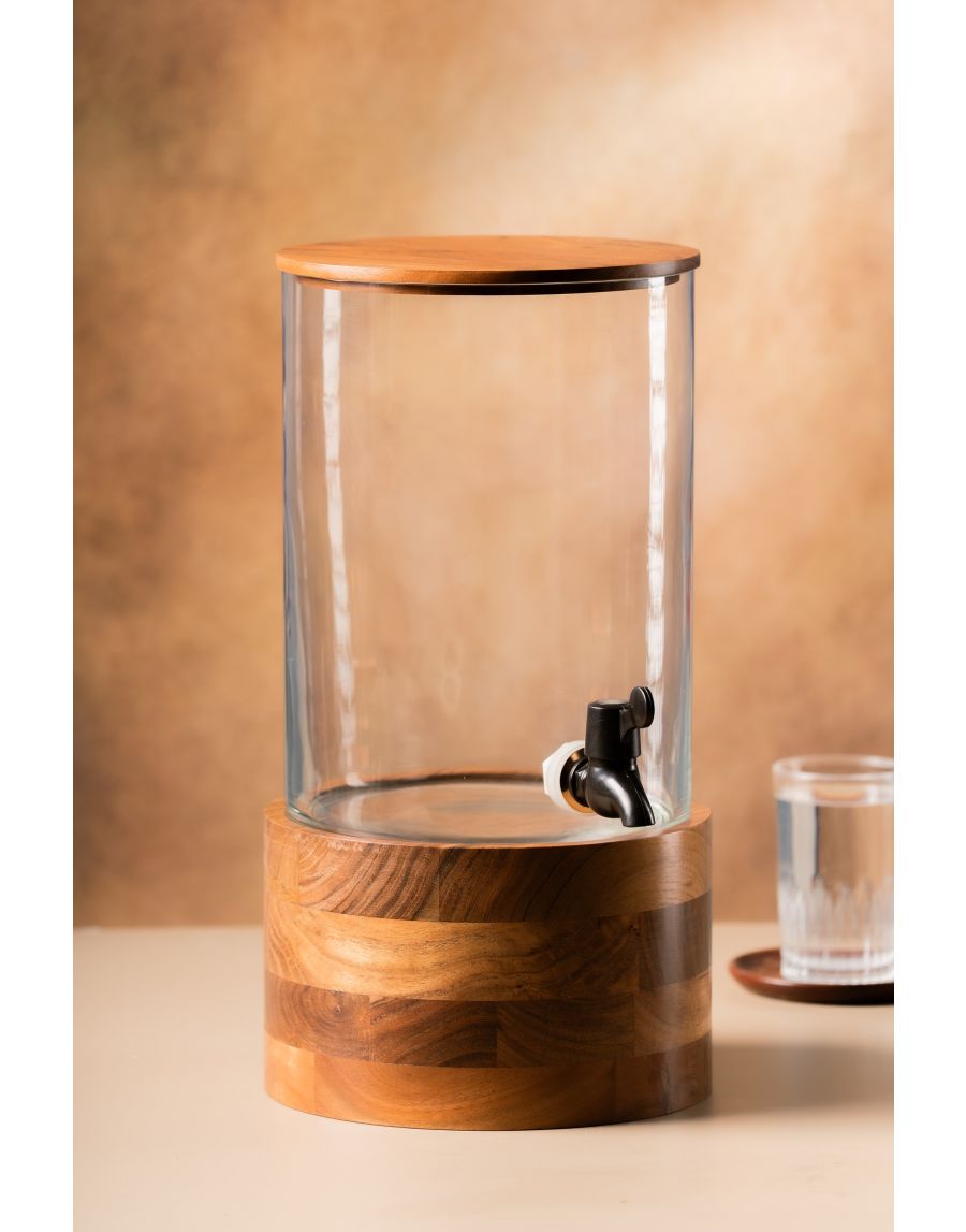 sg home Wooden Elegance Drink Dispenser