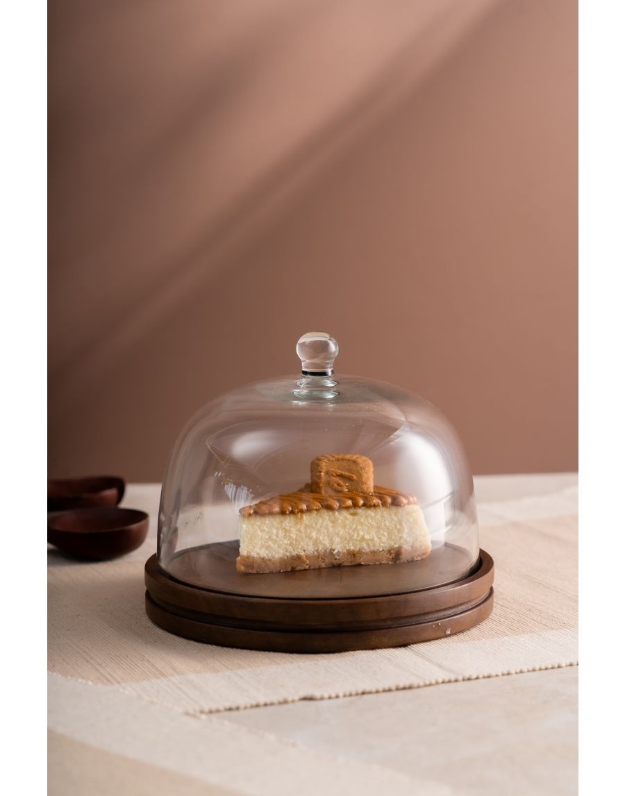 Sg Home Wooden Flat Cake Stand