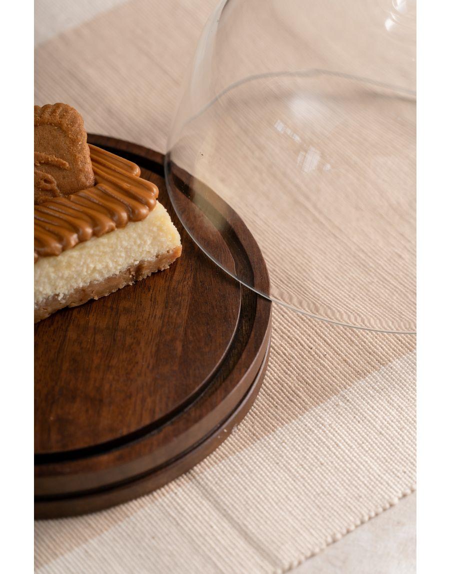 Sg Home Wooden Flat Cake Stand