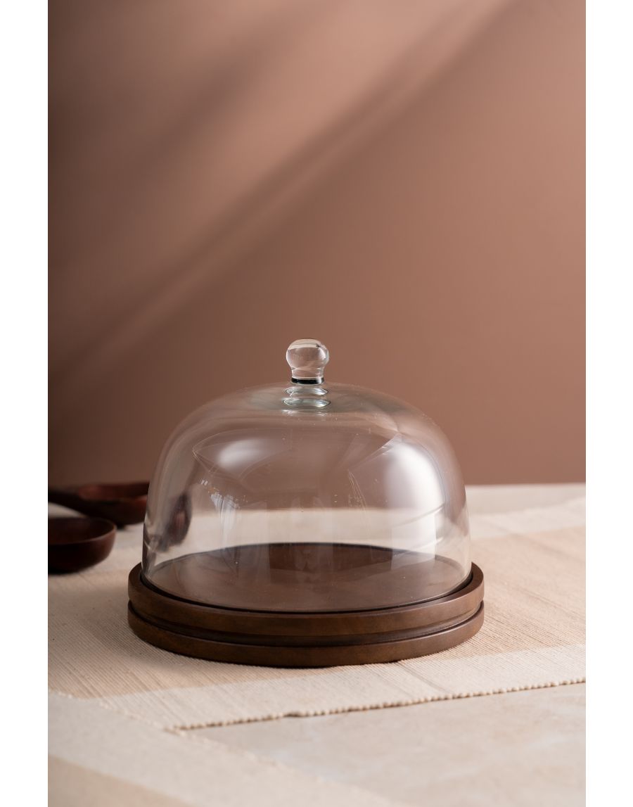 sg home Wooden Flat Cake Stand