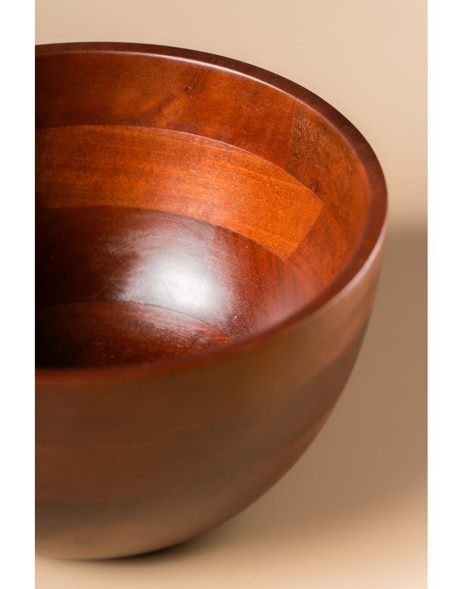Sg Home Wooden Fruit Bowl Large